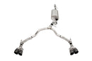 Corsa 2021-2025 Tahoe/GMC Yukon 4DR 5.3L 4WD Dual Rear 3in - 2.75in Sport Cat-Back DW 4in BLK Tips