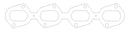 Cometic Ford 4.6L/5.6L DOHC Modular V8 .030in MLS Exhaust Gasket