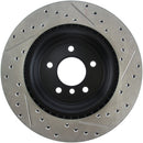 StopTech 06 BMW 330 / 07-09 BMW 335 Slotted & Drilled Right Rear Rotor