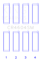King Engine Bearings Ford 2.3L Duratec/Mazda L3-VDT MZR Turbo Con Rod Bearing Set