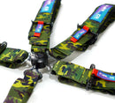NRG 5PT 3in. Seat Belt Harness / Cam Lock - Silver