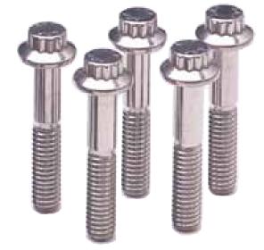 ARP M10 x 1.50 x 80mm 12pt Black Oxide Bolts (5/pkg)