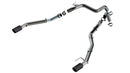 Borla 24-25 Ford Ranger Raptor 2.75in Tail Pipe Kit 4in Tip - Carbon Fiber Black Anodized