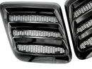 Roush 2018-2023 Mustang Hood Heat Extractors - Gloss Black
