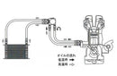 GReddy OIL COOLER KIT W/ FILTER RELOC 13-ROW CIRCUIT SPEC BNR34