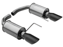Roush 15-26 Mustang V6 / EcoBoost Black Tip Axle Back Exhaust