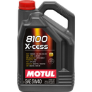Motul 5L Synthetic Engine Oil 8100 5W-40 X-CESS Gen 2 - Case of 4