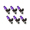 Injector Dynamics 1750-XDS - 60mm Length - 14mm Purple Top - 14mm Lower O-Ring (Set of 6)