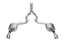 Corsa 24+ Ford Mustang GT Xtreme Cat-Back Exhaust Sys. 3.0in Dual Rear Exit w/4.5in Pro Series Tips