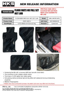 HKS FLOOR MATS ND FULL SET OCT LHD