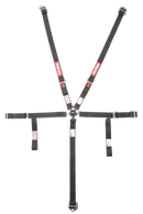 RaceQuip Black JR. CAMLOCK 5pt Seat Belt