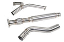 PERRIN 22-26 Subaru WRX Stainless Steel Midpipe w/Resonator 3in. (Fits OEM/Aftermarket Mufflers)