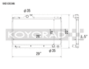 Koyo 01-05 Lexus IS300 (w/ Manual Transmission) Racing Radiator