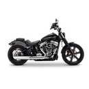 Vance & Hines 2025+ HD Softail Twin Slash 4in Round Chrome Slip-On Exhaust
