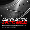 Power Stop 12-20 Jeep Grand Cherokee Front Drilled & Slotted Rotor - Pair