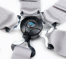 NRG 5PT 3in. Seat Belt Harness / Cam Lock - Silver