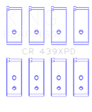 King Engine Bearings Honda B-Series Dowel Performance Rod Bearing Set - Size STDX