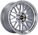 BBS LM 20x10.5 5x112 ET15 Diamond Silver Wheel 80mm PFS/Clip Required