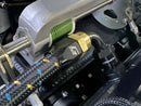 GReddy AN10 90 Degree Swivel Hose End - Black/Gold Anodized