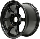 Gram Lights 57DR 15x8.0 +35 4x100 Semi Gloss Black Wheel