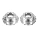 Power Stop 13-16 Ford F-450 Super Duty Rear Drilled & Slotted Rotor - Pair