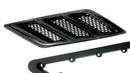 Roush 2015-2023 Roush Mustang Fender Vent Heat Extractors - Gloss Black