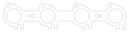 Cometic 91-01 Ford 4.6L SOHC / 99+ 5.4L Triton .030 inch MLS Exhaust Gaskets (Pair)