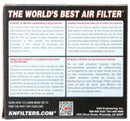 K&N Universal Rubber Filter 2 inch Top OD / 3.5 inch Base OD / 2.25 inch Flange ID / 4 inch Height