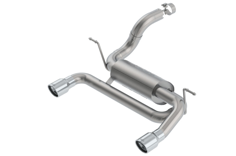 Borla 18-19 Jeep Wrangler JL/JLU 2.0L 4Cyl 2DR/4DR Axle Back Exhaust ATAK w/ 3.5in Tips