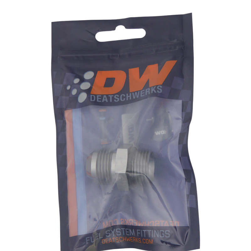 DeatschWerks 10AN ORB Male To 10AN Male Adapter (Incl O-Ring)