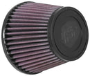 K&N Filter Universal Rubber Filter 3 1/2 inch Flange 5 inch Base 3 1/2 inch Top 4 inch Height