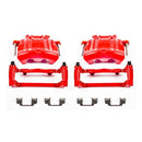 Power Stop 2012 Chrysler 300 Front Red Calipers w/Brackets - Pair