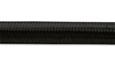 Vibrant -8 AN Black Nylon Braided Flex Hose (2 foot roll)