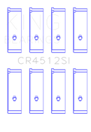 King Engine Bearings Honda D17A1/2 Rod Bearing Set - Size STD