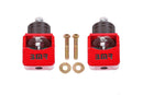 BMR Chevy SS and Pontiac G8 Motor Mount Kit (Solid Bushings) Red