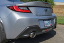 PERRIN 22-26 Subaru BRZ / Toyota GR86 Axle Back Exhaust SS (Single Side Exit w/Helmholtz Chamber)
