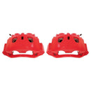 Power Stop 11-19 Chevrolet Silverado 2500 HD Front Red Calipers w/Brackets - Pair