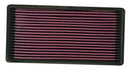 K&N Replacement Air Filter AIR FILTER, JEEP CHEROKEE, COMANCHE, WAGONEER 2.5L/4.0L 87-95