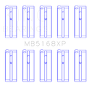 King Engine Bearings Honda H22 50mm Journal Crankshaft Main Bearing Set