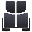 DEI 20-22 Jeep Gladiator JT 4-Door Boom Mat Complete Headliner Kit - 7 Piece - Black