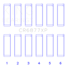 King Engine Bearings BMW S54B32 3.2L Performance Rod Bearing Set - Size STD