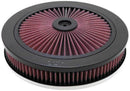 K&N X-Stream Top Filter Red 11in / 5.125in Neck Flange / 3.5in Height