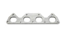 Vibrant Mild Steel Exhaust Manifold Flange for Honda/Acura B-Series motor 1/2in Thick