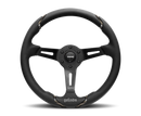 Momo Gotham Steering Wheel 350 mm - Black Leather/Black Spokes
