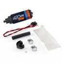DeatschWerks DW420 Series 420lph In-Tank Fuel Pump w/ Install Kit For 94-02 Nissan S14/S15