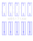 King Engine Bearings Mazda FS-DE L4/FP L4/FS L4  DOHC 16 Valve Main Bearing Set - Size STD