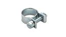 Vibrant Fuel Injector Style Mini Hose Clamps 11-13mm clamping range Pk of 10 Zinc Plated Mild Steel