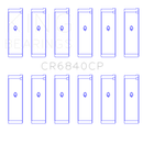 King Engine Bearings 05-12 Nissan VQ40DE 6 Cyl Rod Bearing Set - Size STD