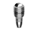 Momo Automatico Shift Knob - Aluminum, Chrome Insert