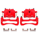 Power Stop 00-04 Cadillac DeVille Front Red Calipers w/Brackets - Pair